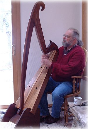 Jeff Pockat, Celtic harp musician composer